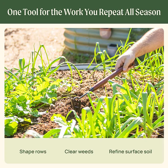 Heritage Garden Bed Multi-Function Hoe
