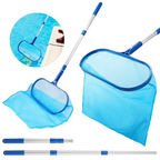 Swimming Pool Rake with Fine Mesh Net & Telescopic Pole
