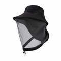 Sun Hat with Mesh Face Cover for Fishing Gardening Hiking