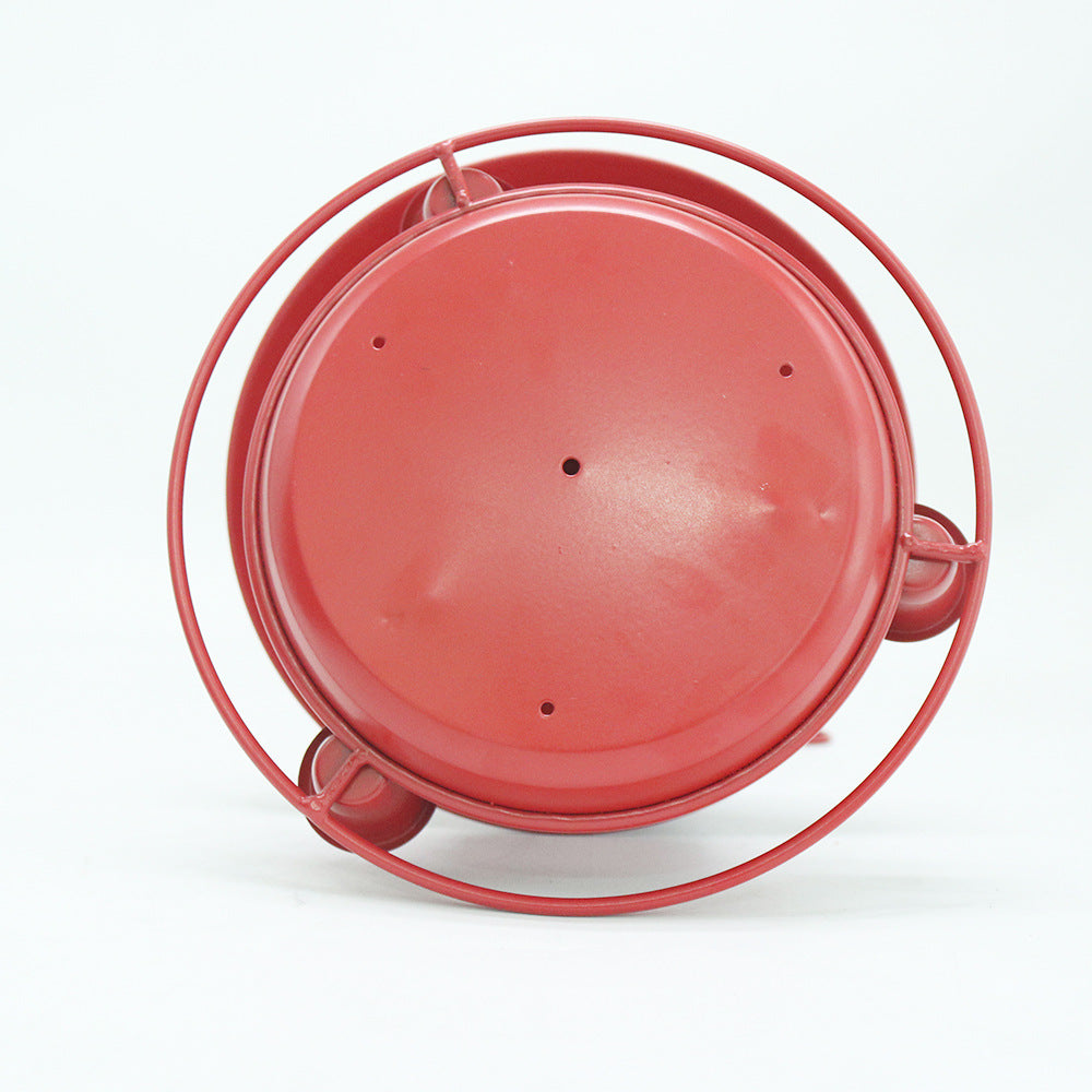 Metal Bird Feeder for Outside Retractable Hanging Feeder