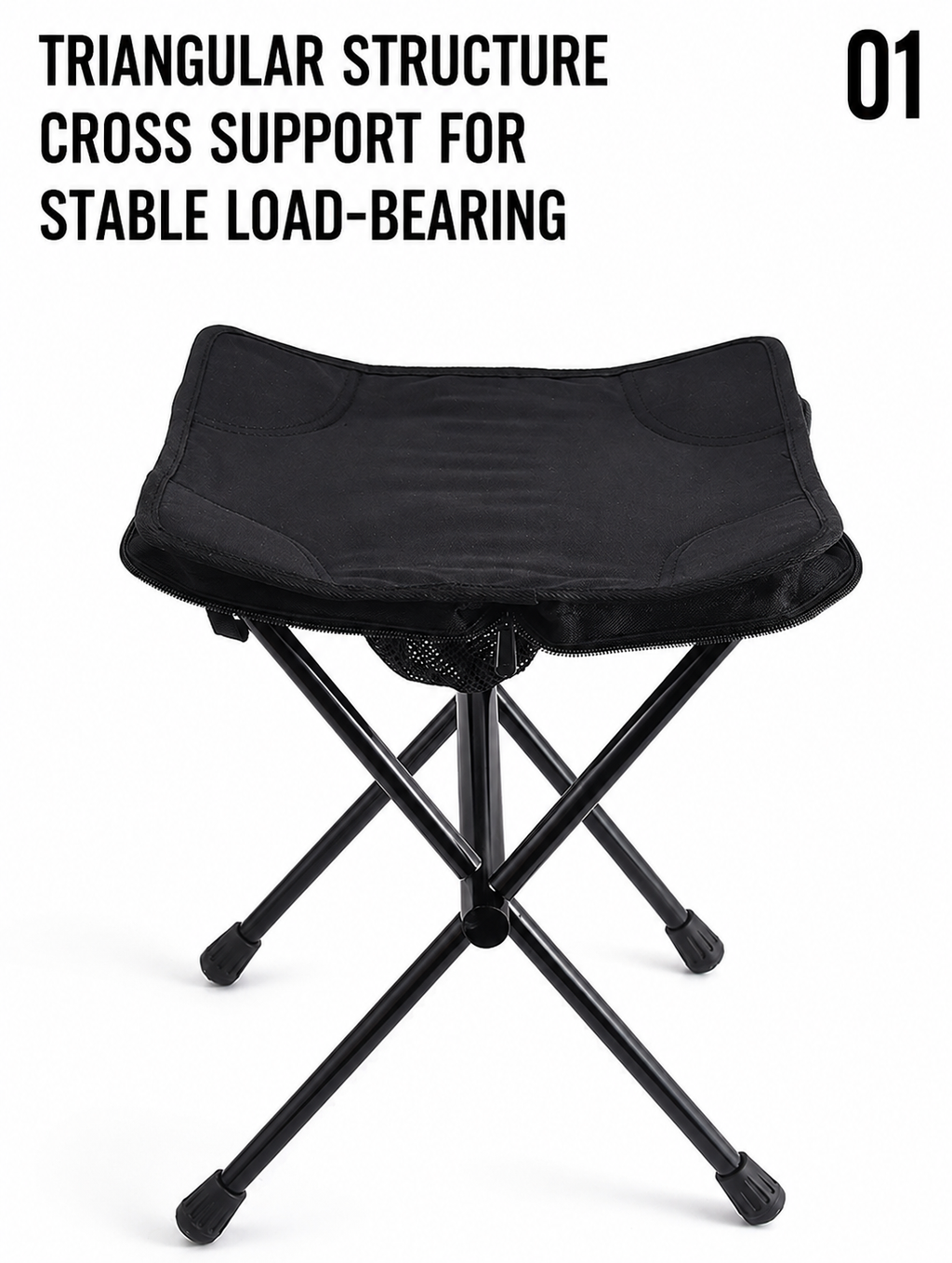 Portable Folding Camping Stool Lightweight Outdoor Seat