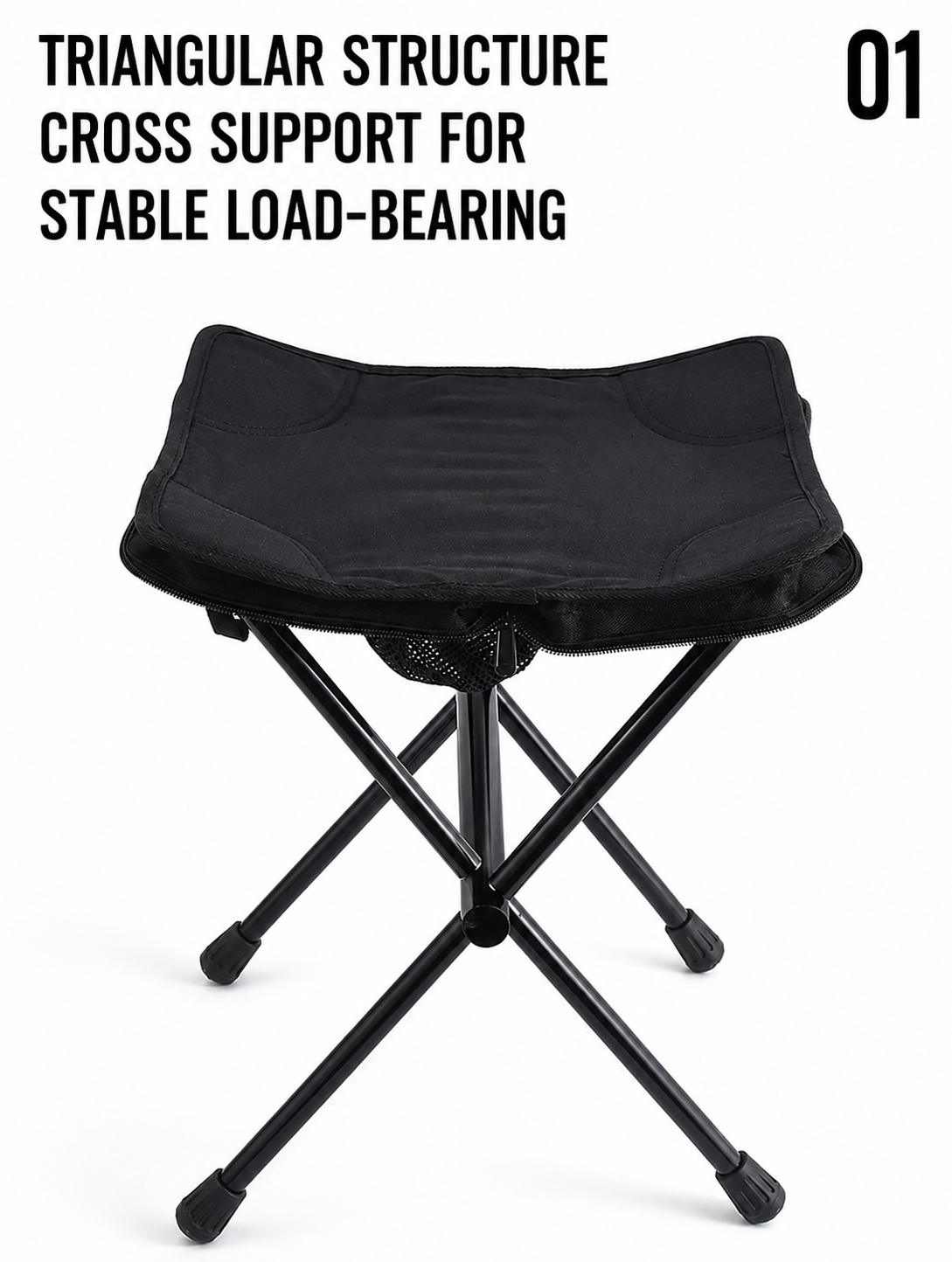 Portable Folding Camping Stool Lightweight Outdoor Seat