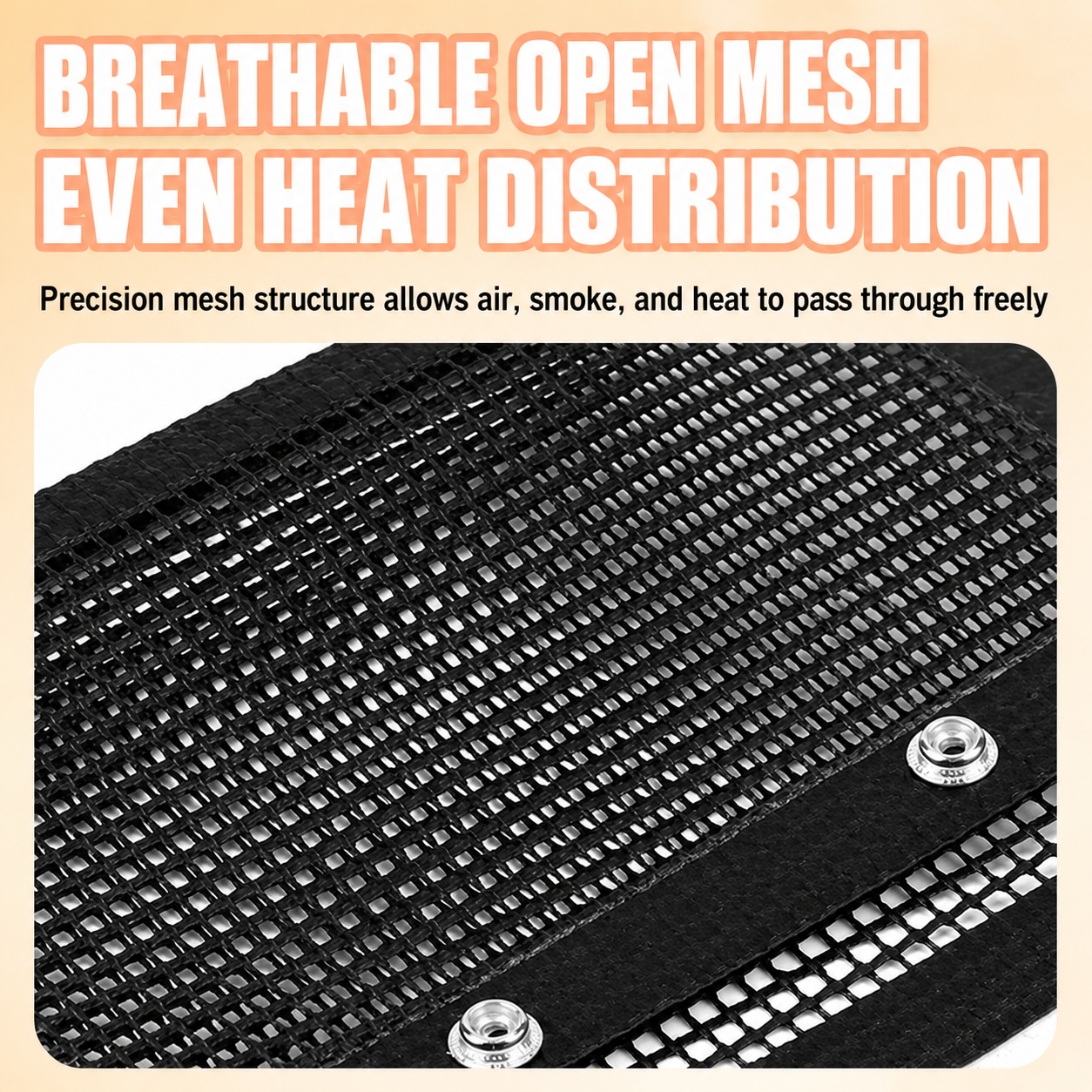 Non-Stick BBQ Grill Mesh Bags, 3-Pack for Vegetables, Seafood & Meat