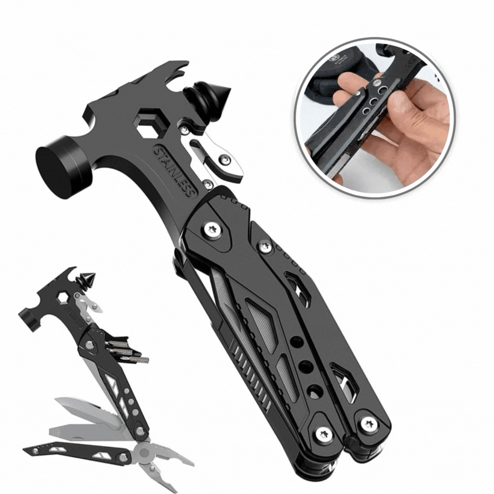 16-in-1 Multi Tool Hammer for Home, Outdoor and Daily Use