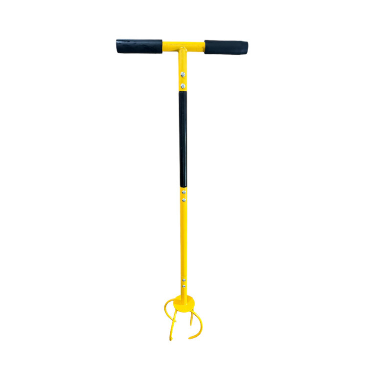 Manual Twist Tiller Garden Claw Cultivator with Detachable Handle