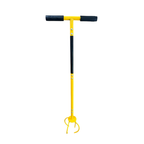 Manual Twist Tiller Garden Claw Cultivator with Detachable Handle