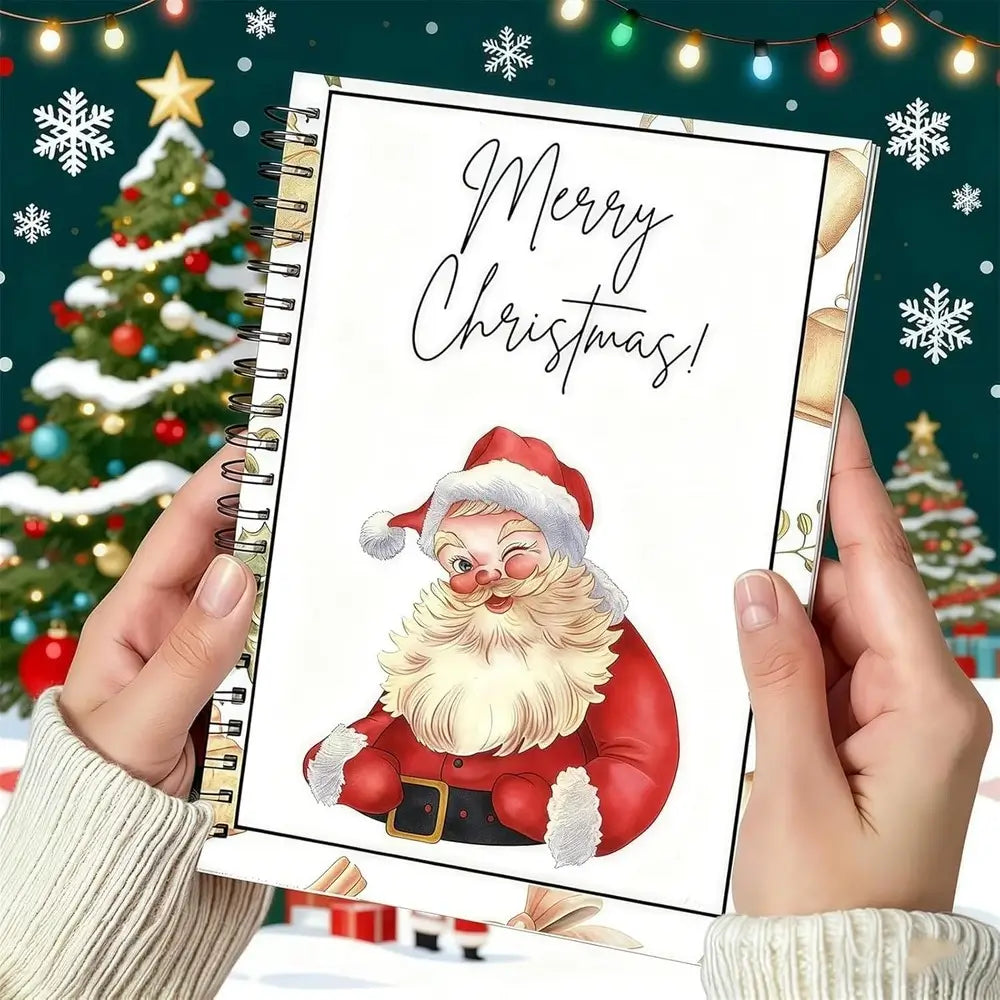 Christmas Gift Card Book – DIY Spiral-Bound Christmas Gift Card Holder Book