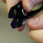 20-in-1 EDC Pocket Multi Tool with Keychain Clip, Portable Camping Tool