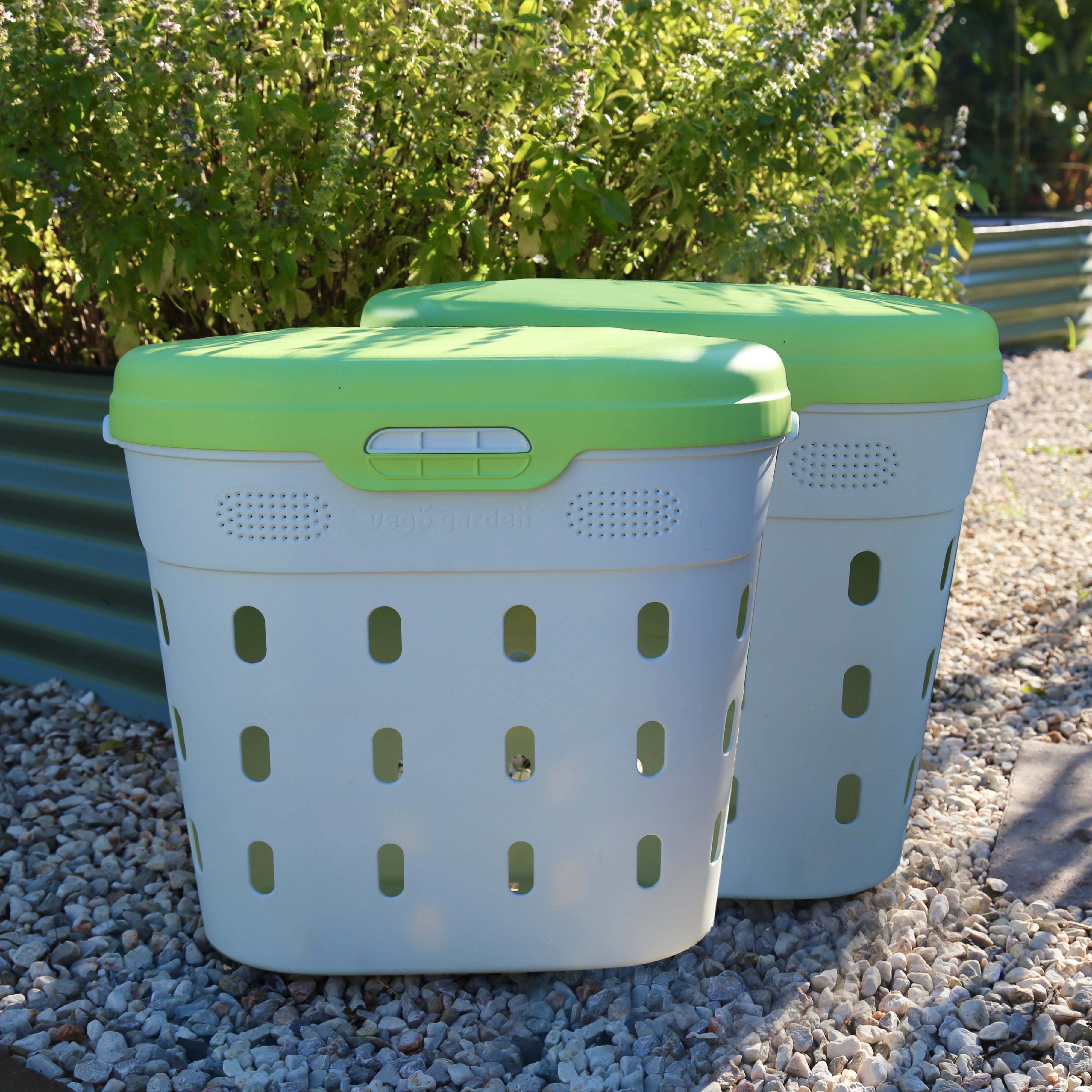 In-Ground Worm Composter Bin for Garden Beds