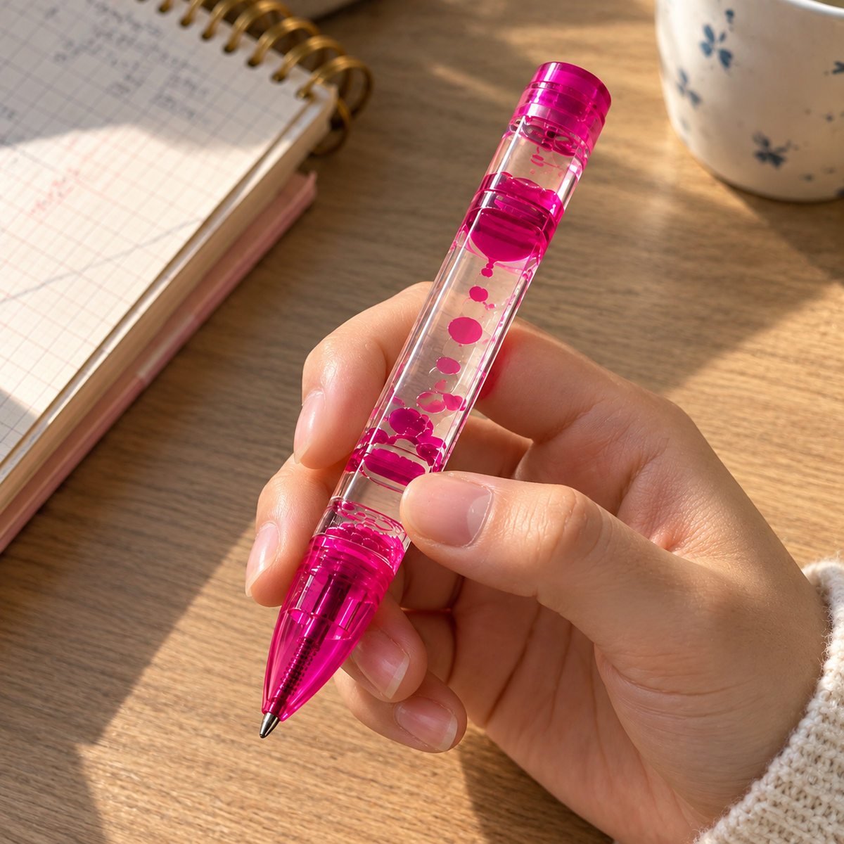 Slow Flow Liquid Motion Pen