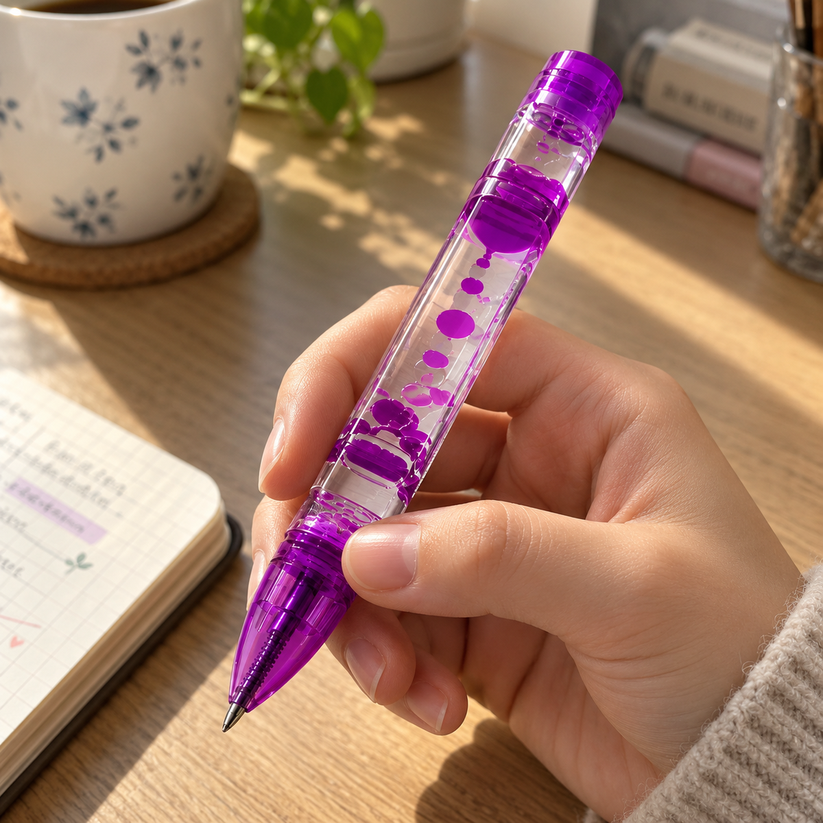 Slow Flow Liquid Motion Pen