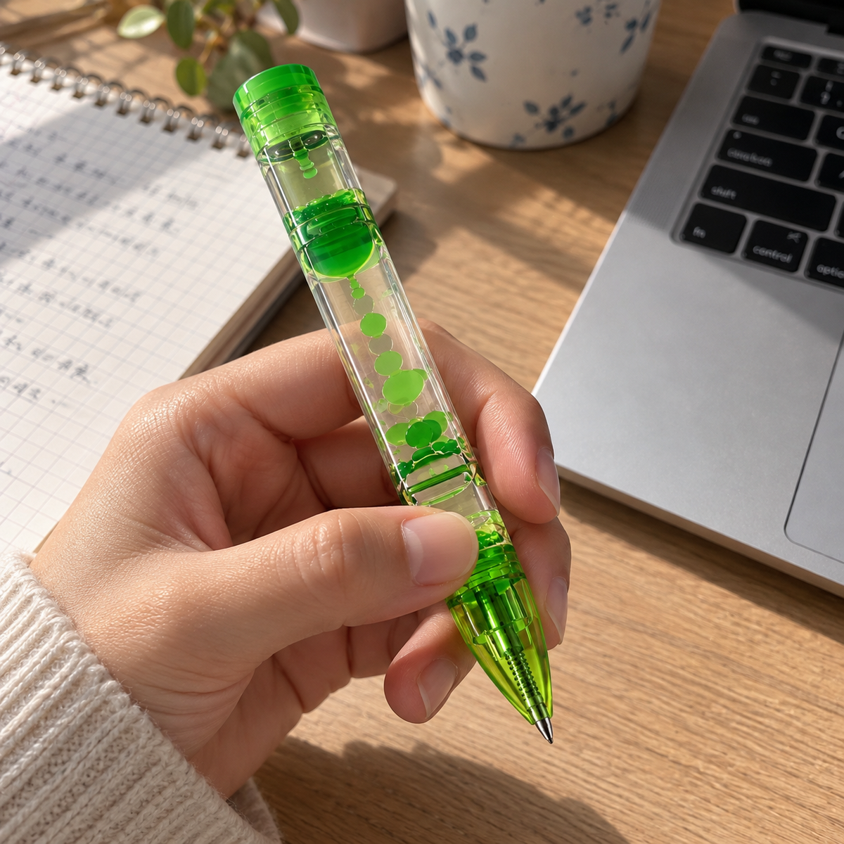 Slow Flow Liquid Motion Pen