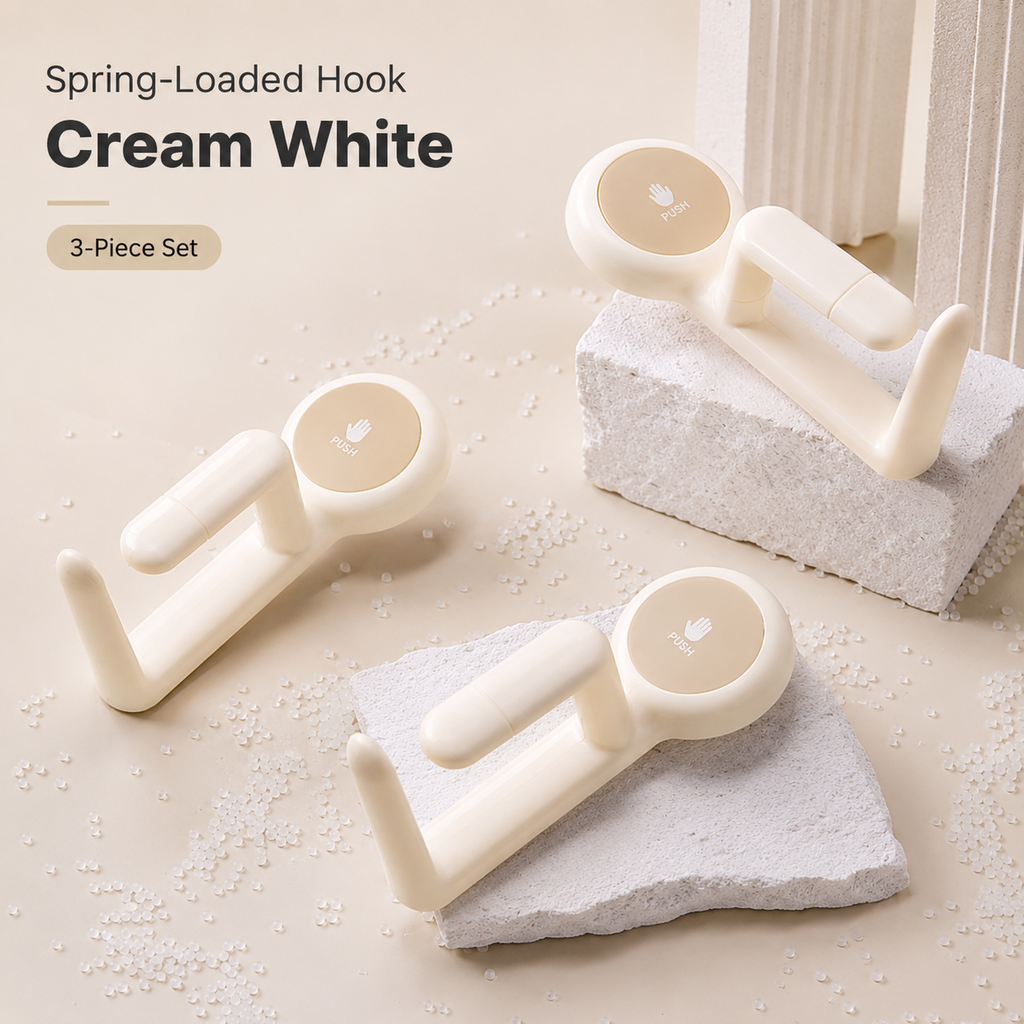 Christmas Spring-Lock Décor Hook