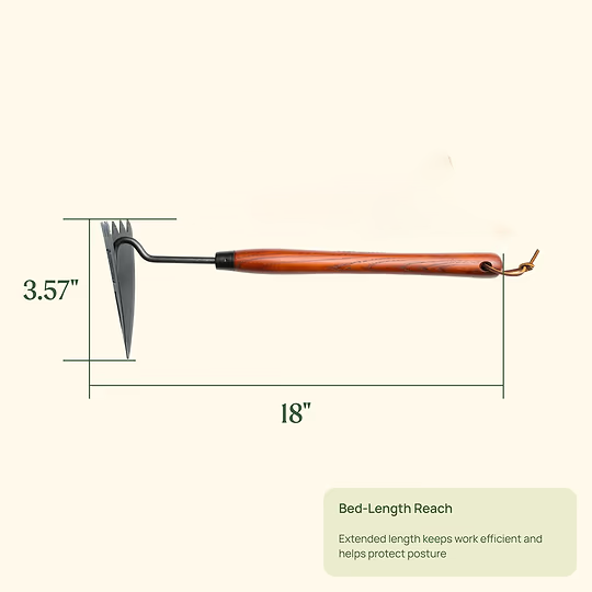 Heritage Garden Bed Multi-Function Hoe