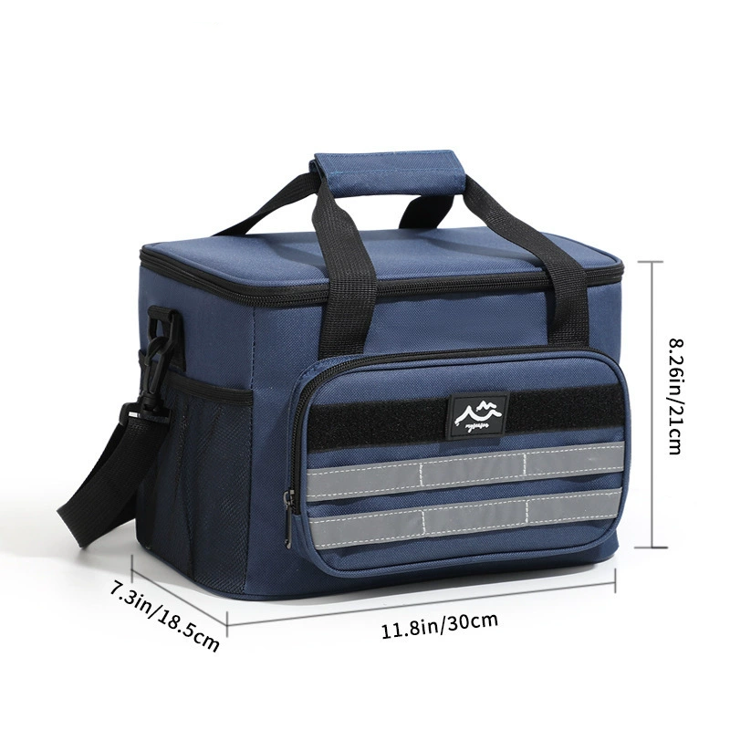 4-Layer Insulated Cooler Bag for Picnics, Camping & Travel