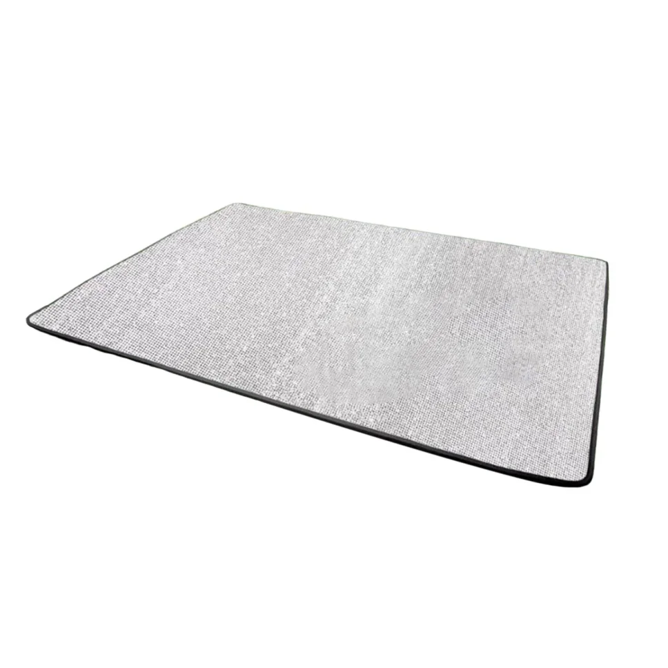 Foldable Aluminum Foil Picnic Mat for Camping & Beach