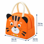 Kids Insulated Lunch Bag for School, Daycare & Picnics