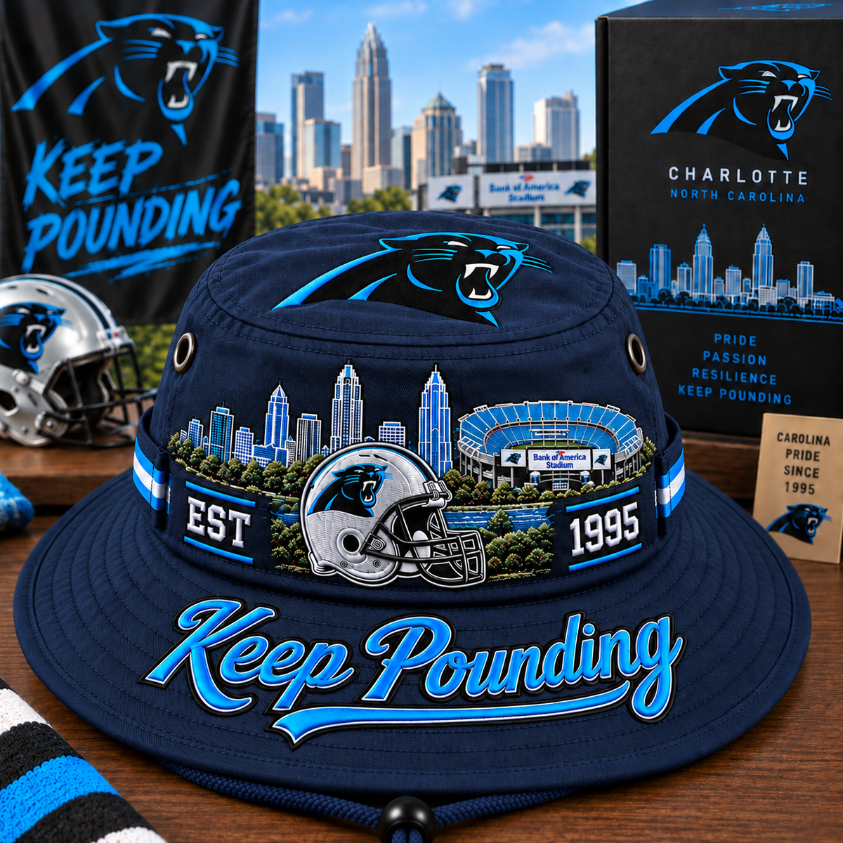 Keep Pounding Boonie Hat
