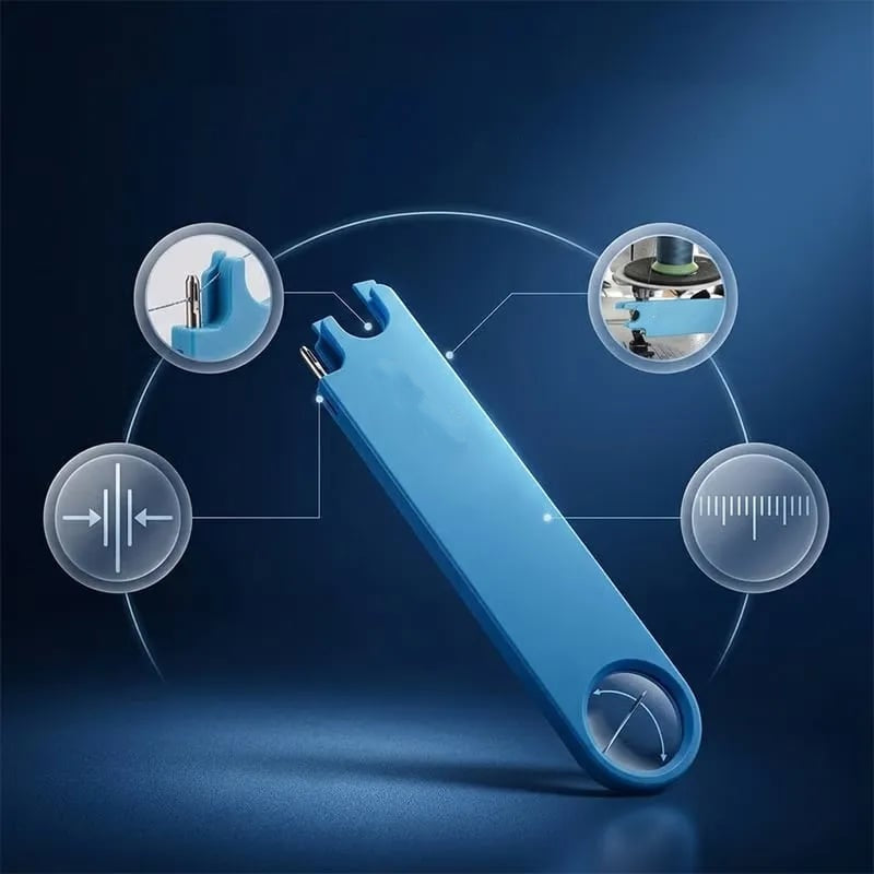 Better Grip， Less Frustration 4-in-1 Needle Threader