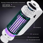 Electric Rechargeable Mosquito Killer Lamp with UV Light - Effective Bug Trap for Home Pest Control