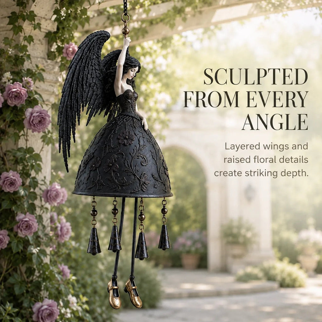 Dark Angel Gothic Wind Chime