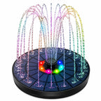 Floating Solar Water Fountain For Outdoor Garden Decoration