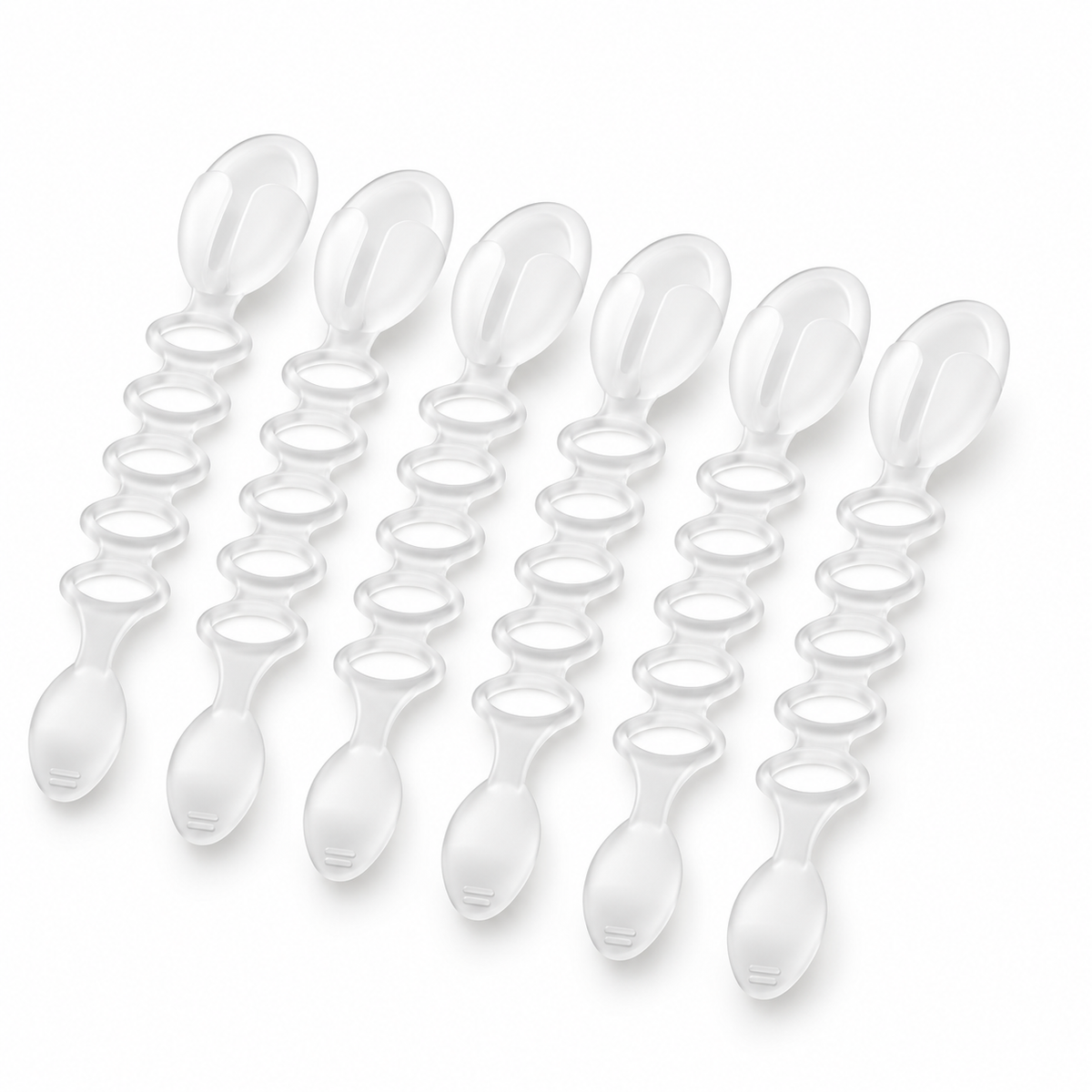6-Pack Silicone Christmas Garland Hangers with Hooks