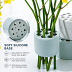 Spiral Ikebana Stem Holder for Flower Arrangement Set of 2