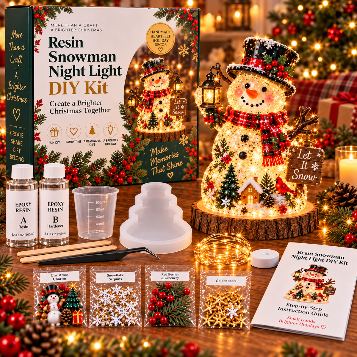 Christmas Craft Kit -Make Your Own Glowing