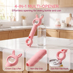 4‑in‑1 Multi‑Function Bottle & Jar Opener