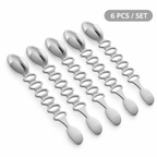 6-Pack Silicone Christmas Garland Hangers with Hooks