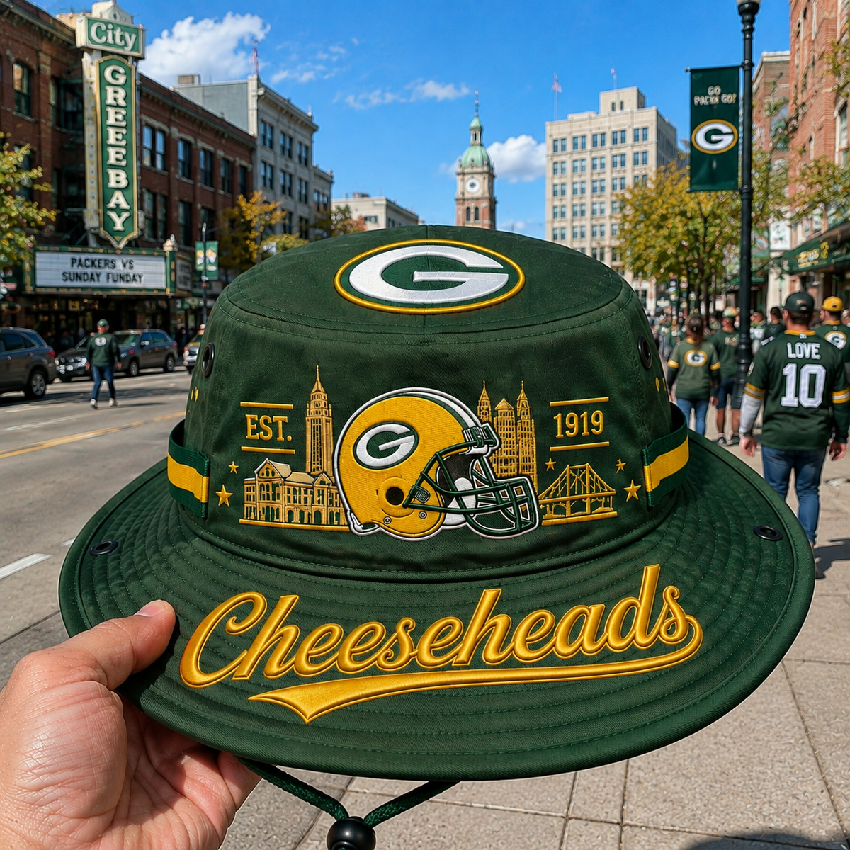 Cheeseheads Boonie Hat