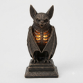 Halloween Bat & Raven LED Light, Gothic Tabletop Decoration