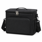 Insulated Lunch Cooler Bag with PEVA Lining & Shoulder Strap