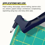 2 Pack Rotary Cutter Tool for Crafts, Scrapbooking & DIY Projects