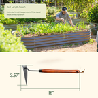 Heritage Garden Bed Multi-Function Hoe
