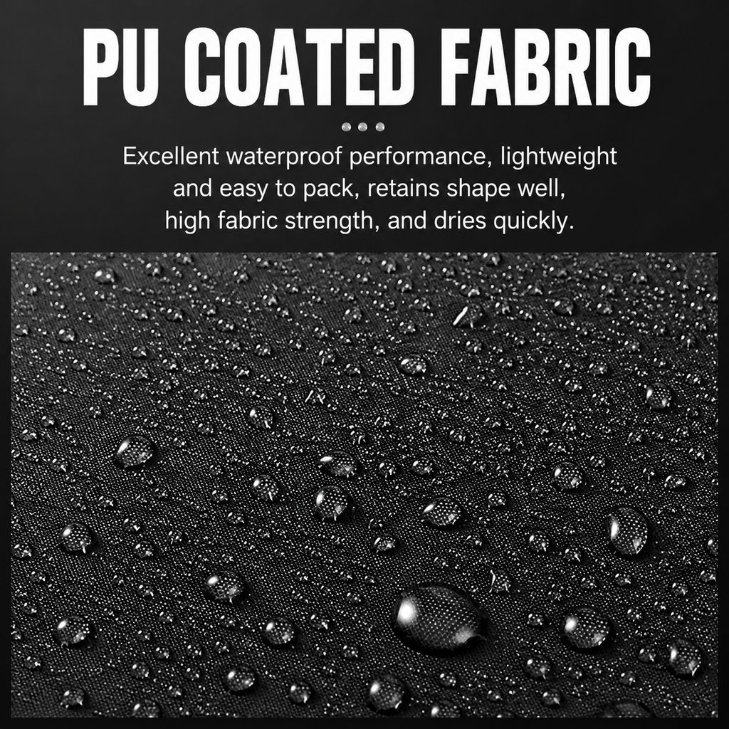 3 in 1 Waterproof Rain Poncho for Camping Hiking Backpacking