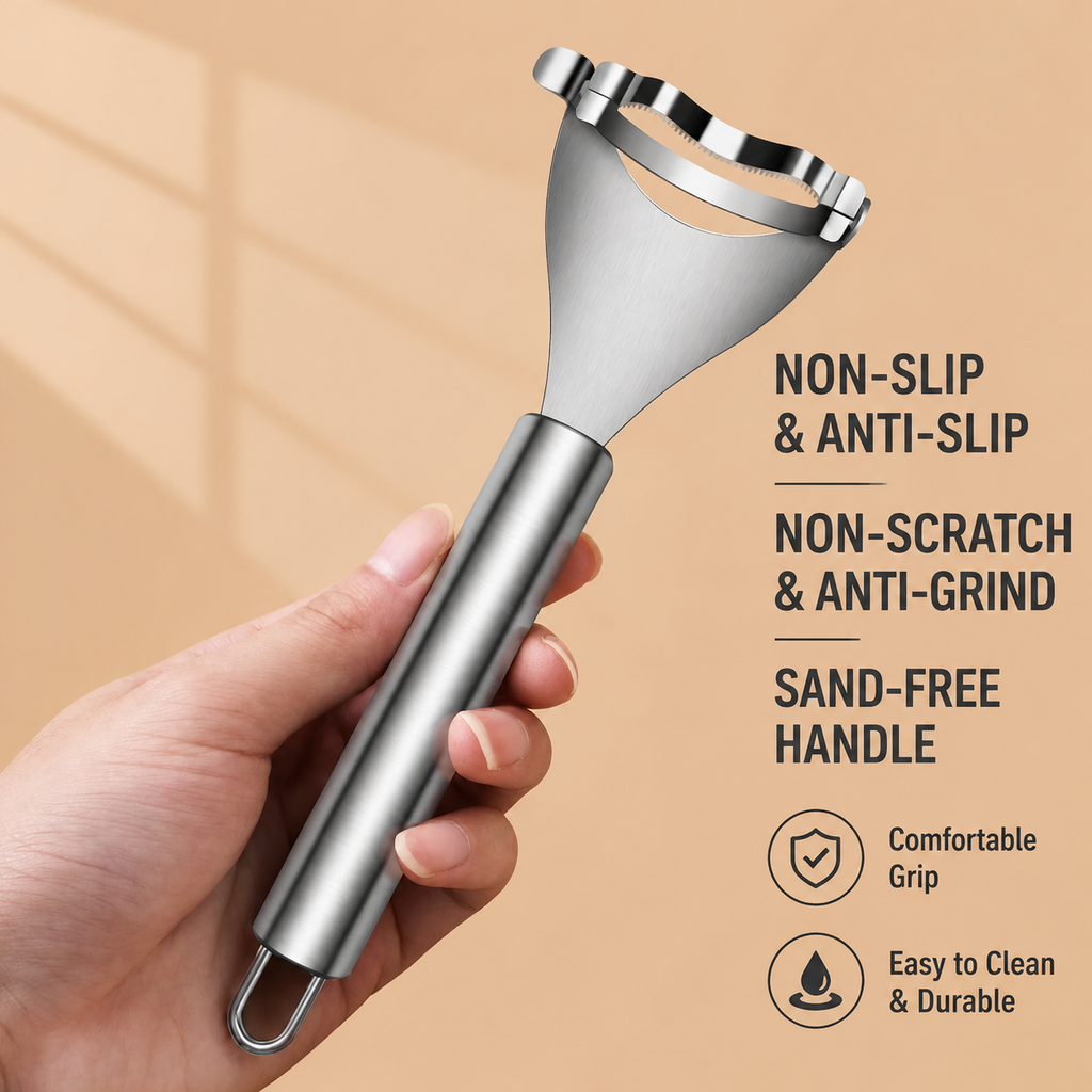 Stainless Steel Corn Peeler Tool for Easy Kernel Removal