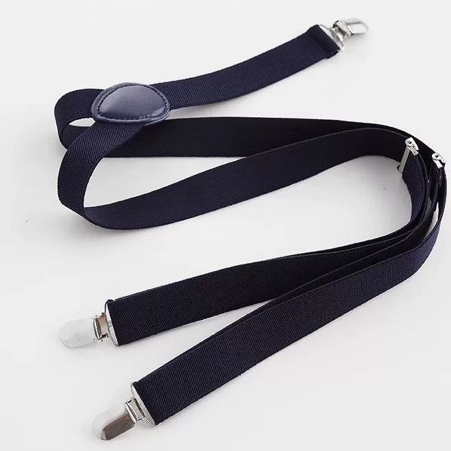 Suspenders for Men - Adjustable Y-Back 3-Clip Suspenders with 1 Inch Straps