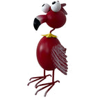 Metal Flamingo Garden Statue Outdoor Patio Yard Decor