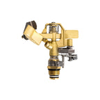 Brass Rotating Tripod Sprinkler for Lawn Garden Yard Watering