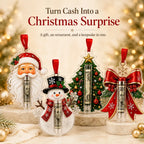 Christmas Cash Holder Ornament — Turn Cash Into a Christmas Surprise