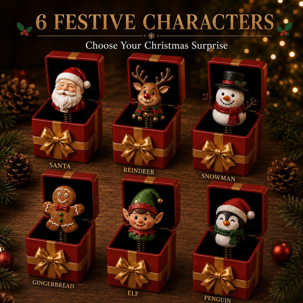 Christmas Magic Pop-Up Gift Box