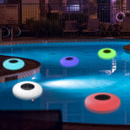 Solar Floating Pond Light RGB Color Changing Pool Light with Remote Control
