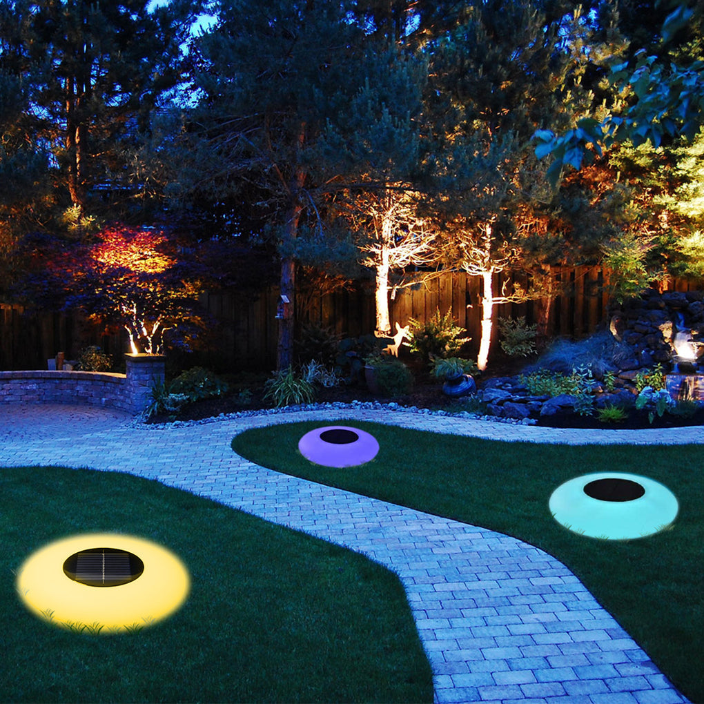 Solar Floating Pond Light RGB Color Changing Pool Light with Remote Control