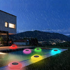 Solar Floating Pond Light RGB Color Changing Pool Light with Remote Control