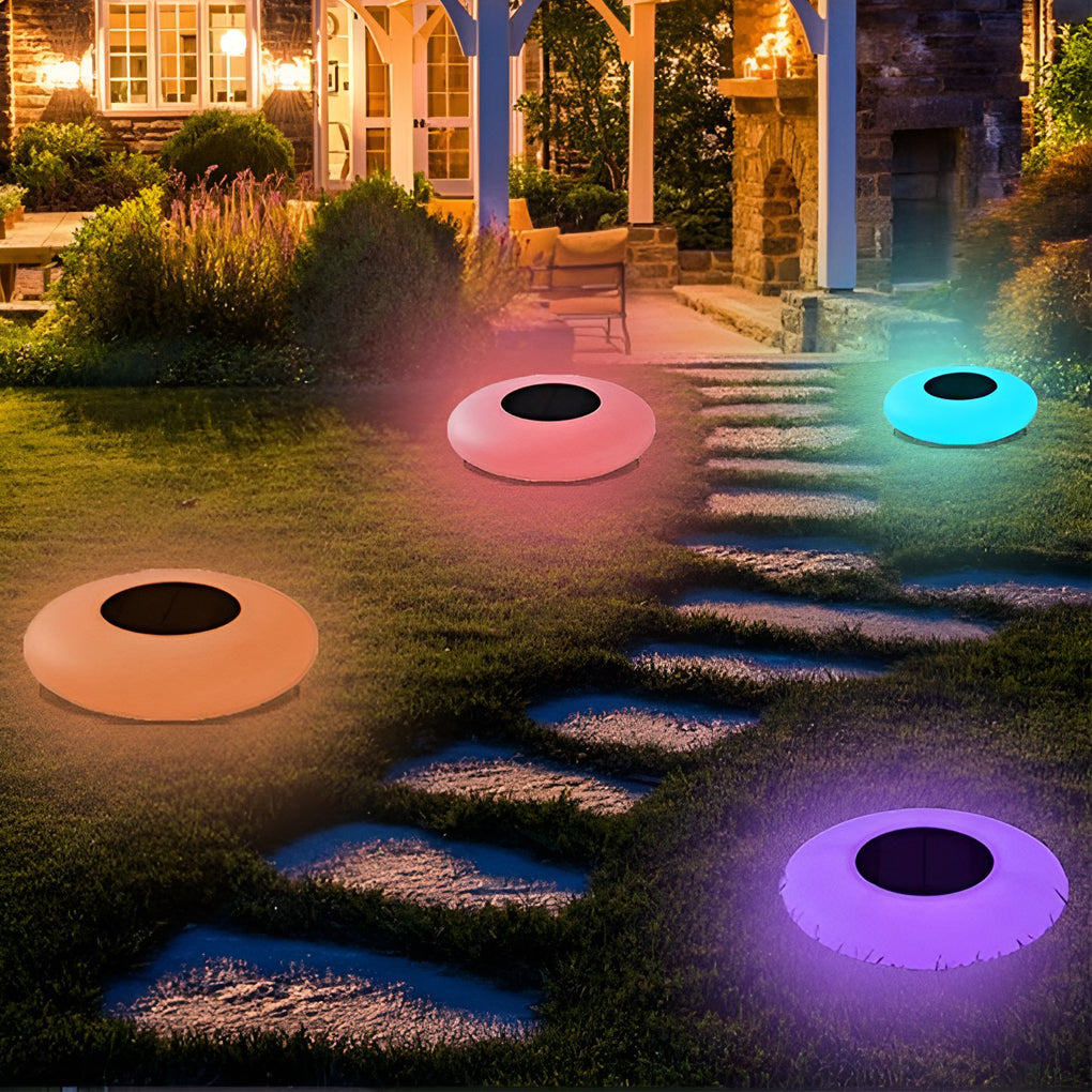 Solar Floating Pond Light RGB Color Changing Pool Light with Remote Control