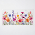 3 Pack Floral Window Clings for Glass, Removable Flower Window Stickers for Home Decor