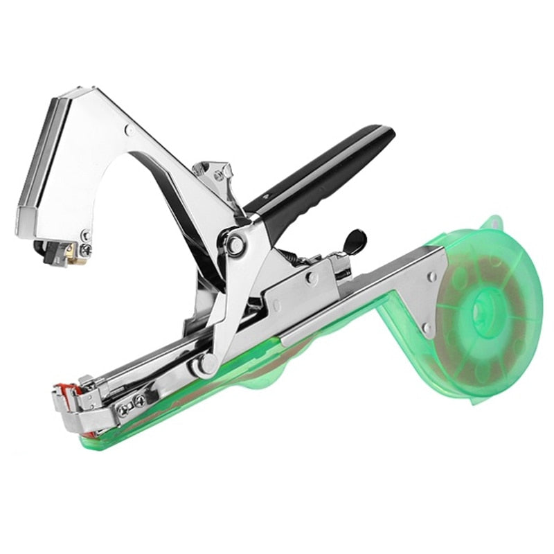 Garden tapener tool green plant tying machine for vegetable garden and vine support