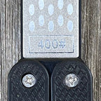 Garden Tool Sharpener – Diamond & Carbon Steel Paddle for Pruners, Clippers, Mower Blades
